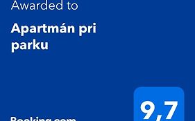 Apartmán pri parku